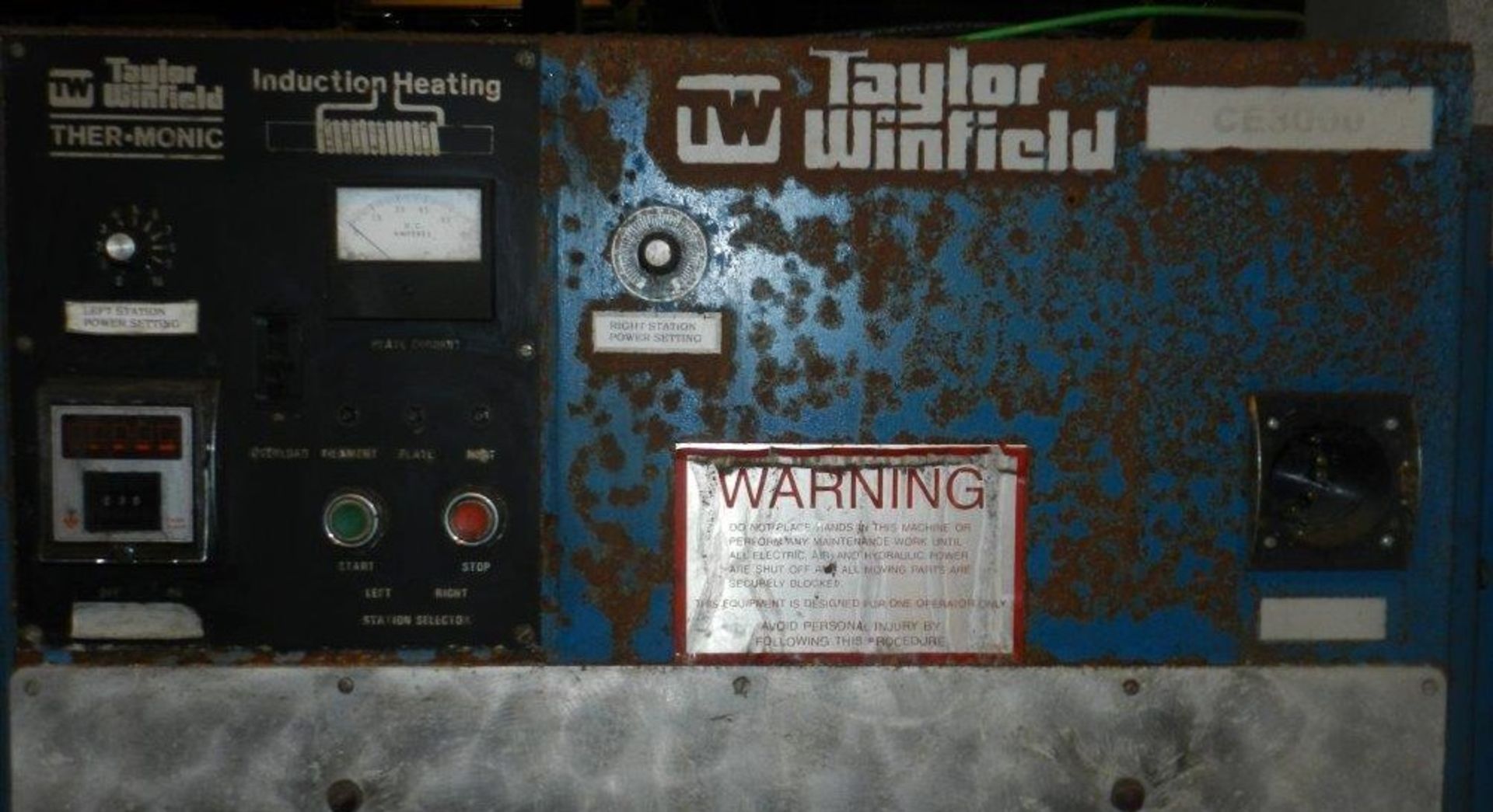 Taylor Winfield CE-3000 30 kW Dual Station Induction Hardener - Image 6 of 12