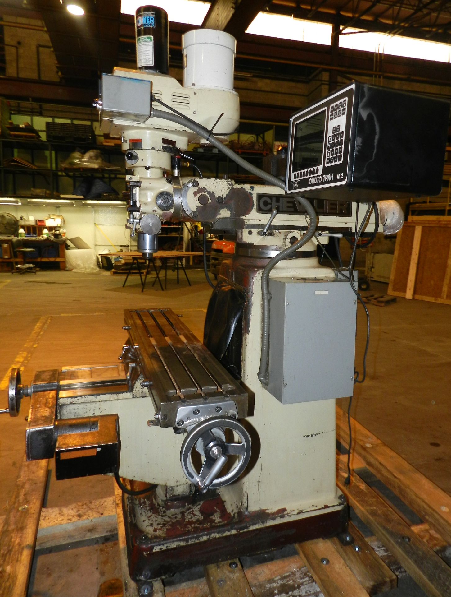 Chevalier FM-32KP 10" x 50" Milling Machine 3HP - Image 9 of 12