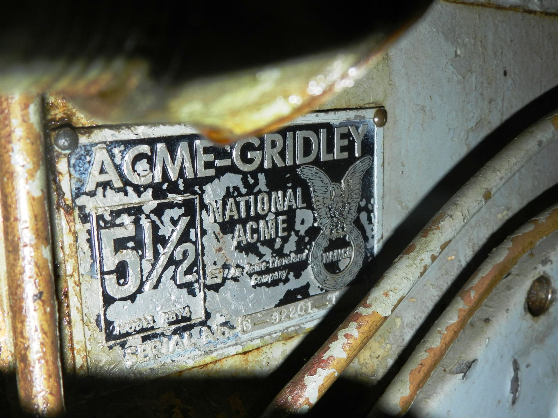 Acme Gridley 5-1/2" Screw Machine RBT-4 w/ Tooling - Image 8 of 8