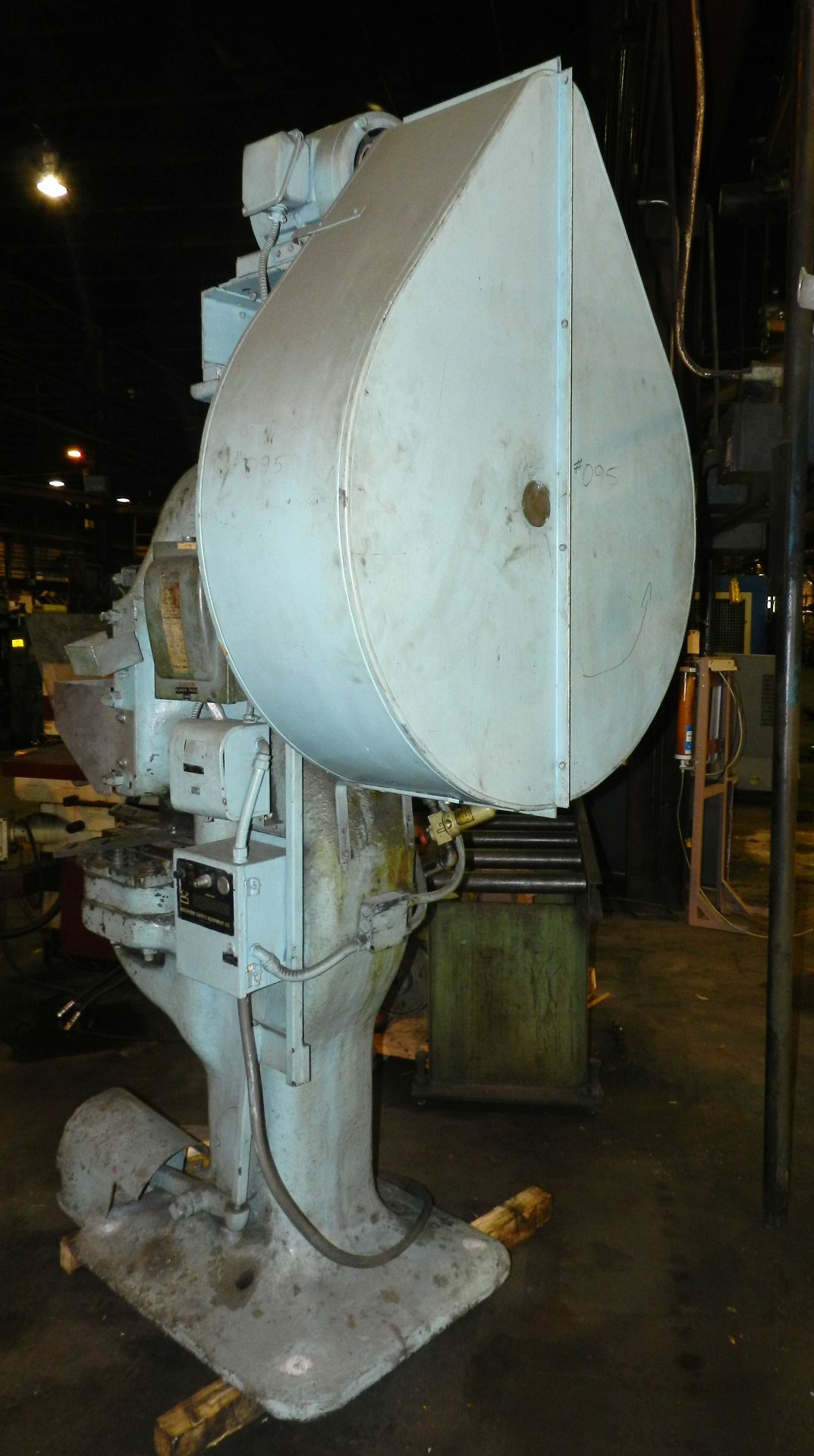 HYMAN 40 Ton Notcher Press 3HP - Image 8 of 11