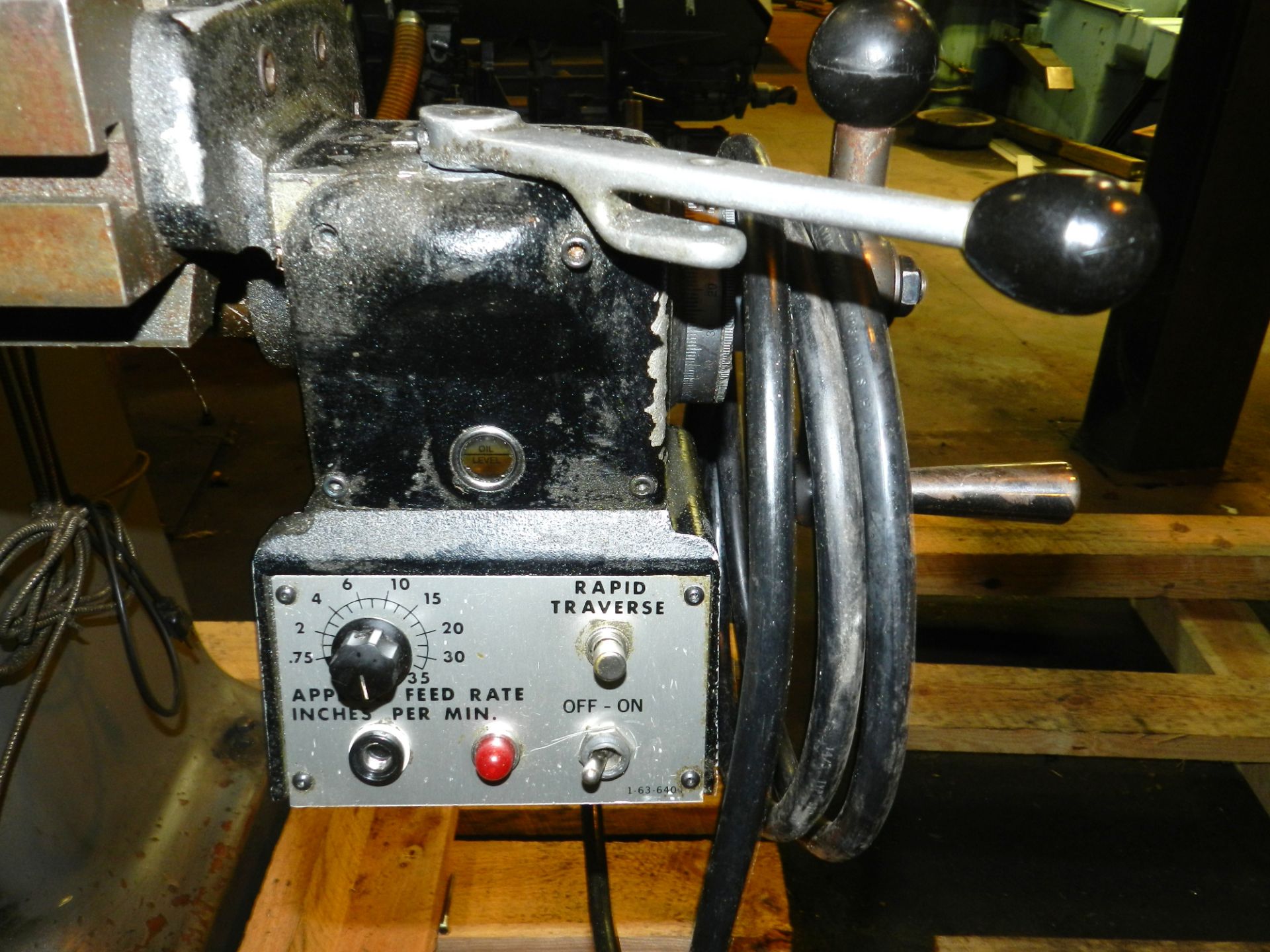 Bridgeport 9" x 48" Milling Machine 2HP - Image 10 of 12