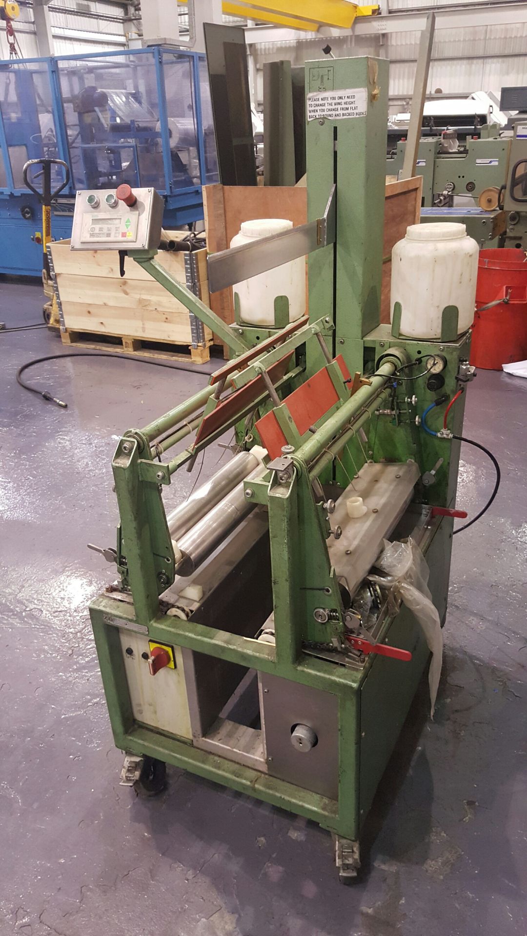 1994 SCHMEDT PRALEG Single Wing Casing-in Machine