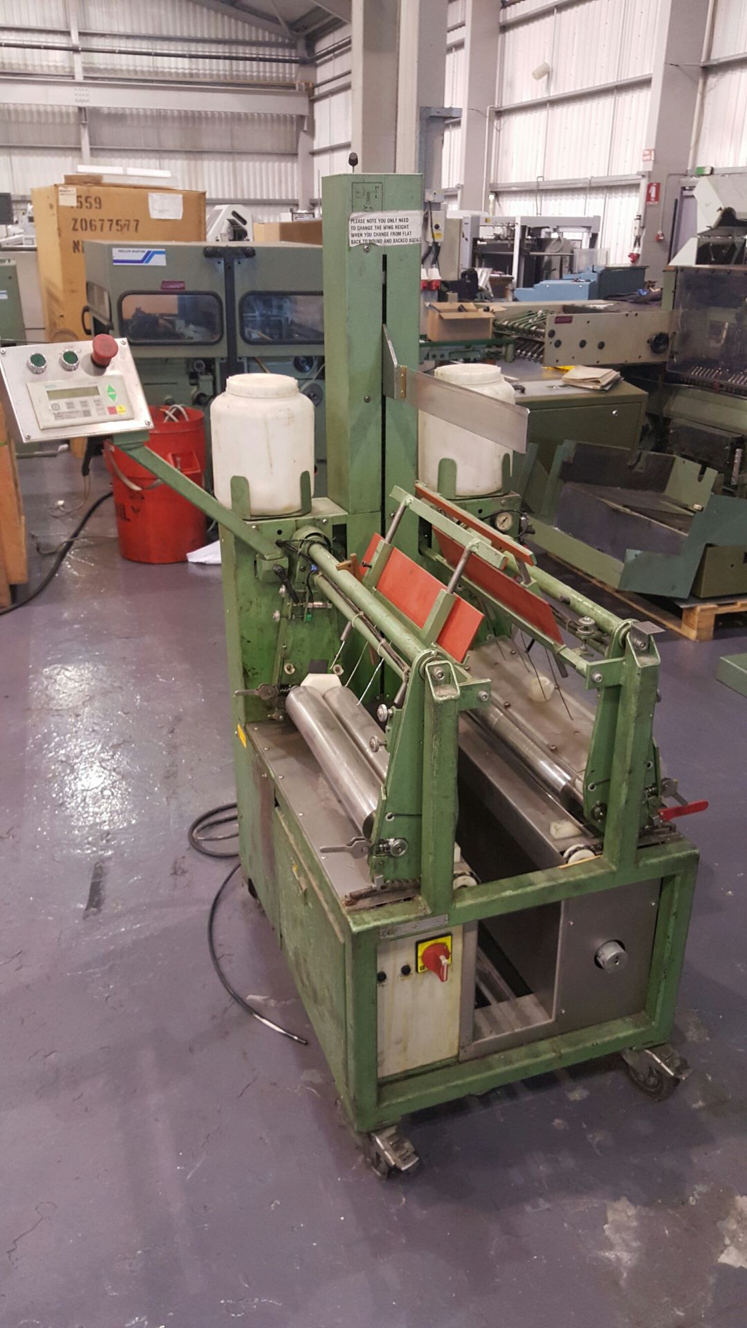 1994 SCHMEDT PRALEG Single Wing Casing-in Machine - Image 4 of 4