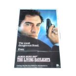 1987 - Living Daylights - US One Sheet - The teaser style for the then new James Bond, Timothy