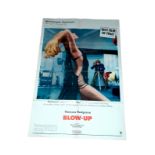 1966 - Blow-Up - US One Sheet - Striking image of Vanessa Redgrave and David Hemmings. Condition: