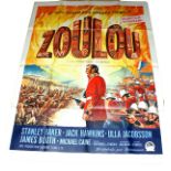 1963 - Zulu - French Grande - Arguably the best paper on the film with the emphasis on the battle at