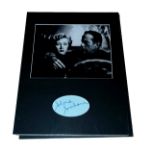 Gloria Grahame - Cinema Still from In a Lonely Place signed by Gloria Grahame one of Hollywood's