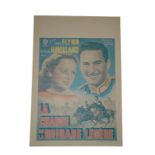 1936 - Charge of the Light Brigade - Belgium Affiche - Errol Flynn at his greatest suaveness and his