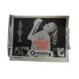 1960 - La Dolce Vita - US Half Sheet - Anita Ekberg in all her gorgeous glory. Condition: Rolled