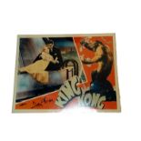 King Kong – Autographed - Reproduction Lobby Card Signed