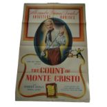 1934 - Count of Monte Cristo (The) - US One Sheet - Vintage Poster from the 1948 re-release