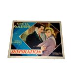 1931 - Inspiration - Lobby Card - Superb image of Greta Garbo Condition: Good