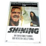1980 - The Shining (Italian) - Italian Two Foglio - Iconic image of Jack Nicholson as Jack Torrance