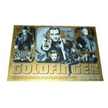 1964 - Goldfinger - Limited Edition - Gold limited edition poster for the Colony presentation of the