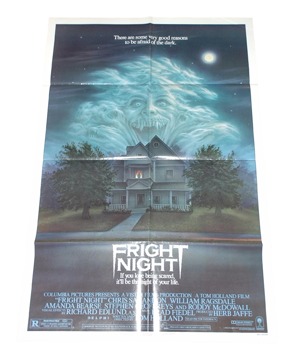 1985 - Fright Night - US One Sheet - Superb shock horror art for one of the golden 1980's era