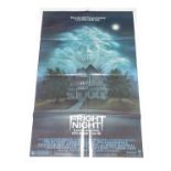 1985 - Fright Night - US One Sheet - Superb shock horror art for one of the golden 1980's era