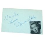 Vera Ellen - Actress in On The Town, White Christmas - Album Page