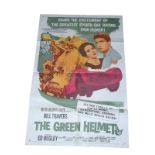 1961 - Green Helmet - US One Sheet - Iconic motor racing film starring Bill Travers, Sid James -