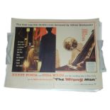 1956 - Wrong Man (The) - US Half Sheet - Alfred Hitchcock thriller starring Henry Fonda as an