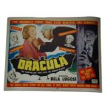 1931 - Dracula - US Half Sheet - 1 Reelart Re Release. Universal Horror Items have become the most