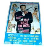 1963 - From Russia With Love - Italian Two Foglio - Re Release edition for what has become one of