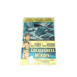 1955 - Cockle Shell Heroes - US One Sheet - Superb art featuring the famous raid by the British