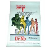 1962 - Dr No - US One Sheet - Art by Mitchell Hooks and designed by David Chasman the very first 007
