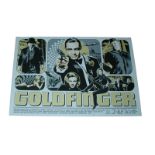 1964 - Goldfinger - Limited Edition - Very Limited poster for the Colony Theatre showing in 2004