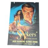 1954 - Seekers (The) - UK Double Crown - Superb art of Jack Hawkins as one of the first British