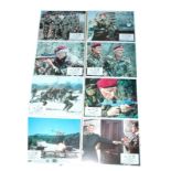 1977 - Wild Geese (The) - Set of 8 Lobby Cards - Roger Moore, Richard Burton, Richard Harris and