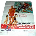 1965 - Thunderball - French Grande - Re Release of the classic art by McGinnis and McCarthy. James