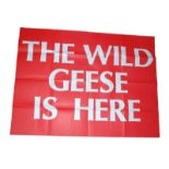 1977 - Wild Geese (The) - Mala Haley - Rare poster that would accompany the main art on a foyer