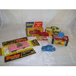 A group of mainly boxed cars by Dinky and others to include a Dinky Toys Lady Penelope's Fab 1. G in