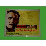 1954 - On The Waterfront - US Half Sheet - Style B Art - Superb study of Marlon Brando in the