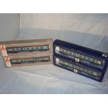 OO Gauge: A selection of boxed Mark 1 coaches by Lima. VG in G boxes (4)