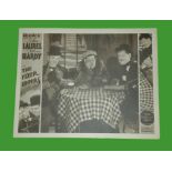 1935 -The Fixer Uppers - US Lobby Card. One of the great Laurel and Hardy short films that get