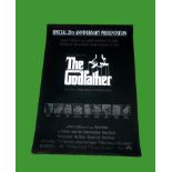 1971 - Godfather 25th - 25th Anniversary International One Sheet - Superb art for the 25th