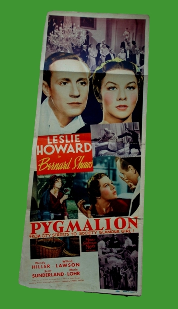 1938 - Pygmalion - US Insert - Great images of Leslie Howerd and Wendy Hillier in the Shakespeare