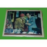 1951 - Abbot & Costello Meet the Invisible Man - Lobby Card - This lot consists of a Scene Card
