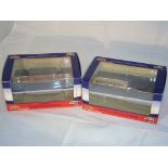OO Gauge: A pair of boxed ex-shop stock Art Deco buildings to include a Platform Centre Building and