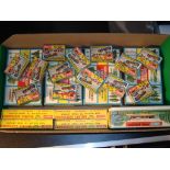 OO Gauge: A tray of kits and accessories by Merit as lotted. VG in G-VG boxes (22)