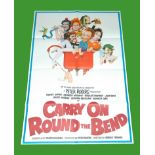 1971 - Carry On Round the Bend - UK One Sheet - featuring the Carry On Gang in a rather flushed