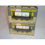 OO Gauge: A pair of boxed Wrenn W4657 United Dairies wagons. G in F-G boxes (2)