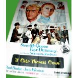 1968 - Thomas Crown Affair (Italian) - Italian Four Foglio - The Italian campaign concentrated