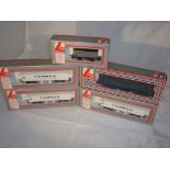 OO Gauge: A selection of boxed Yeoman and other wagons by Lima. VG in G boxes (5)