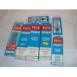 OO Gauge: A selection of Peco Streamline points and catch points, VG in G boxes (7)