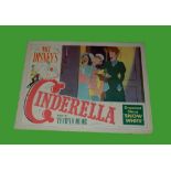 1950 - Cinderella - Lobby Card - Step Mother and the Ugly Sisters - Disney's classic animated