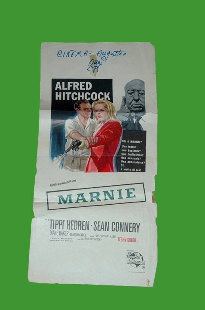 1964 - Marnie - Italian Lo Candine - Striking art of Tippi Hedren and Sean Connery in the classic