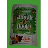 1967 - Jungle Book - Double Bill Re-Release - Window Card - Walt Disney's take on the Kipling
