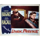 1947 - Dark Passage - US Lobby Card No. 5 - Lauren Bacall?s timeless beauty is clearly evident in